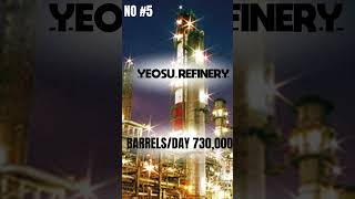 Top 10 Largest Oil Refineries in the World shorts yt [upl. by Anolla]