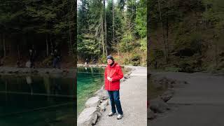 Der Blausee der bekanntesten Bergseen der SchweizEr liegt nahe Mitholz Standort Berner Oberland [upl. by Llennej]