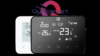 Q20 Thermostat Wireless Series [upl. by Annayk]