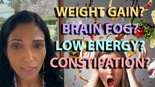 Weight Gain Brain Fog Low Energy Constipation [upl. by Asseralc]