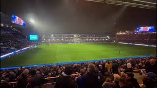 LIGHT SHOW BEFORE BIRMINGHAM CITY V HUDDERSFIELD TOWN ST ANDREWS  KNIGHTHEAD PARK [upl. by Bruno766]