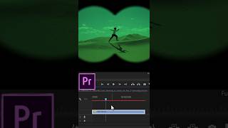 How To CREATE BINOCULARS VISION EFFECT IN PREMIERE PRO [upl. by Papp36]