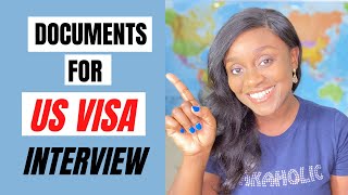 US Visa Interview Documents Required For B1B2 [upl. by Eelan]