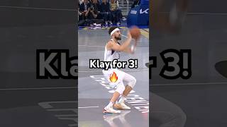 Klay Thompson’s 1st bucket back in the Bay 🏆Shorts [upl. by Tnafni771]