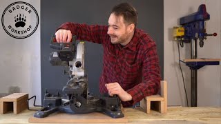 A Simple Mitre Saw Station [upl. by Aramit]