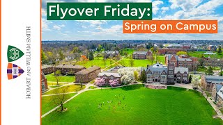 HWS  Flyover Friday Spring on Campus [upl. by Giefer]