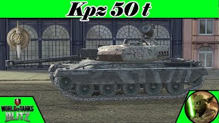 Kpz 50 t  World of Tanks Blitz [upl. by Cave]