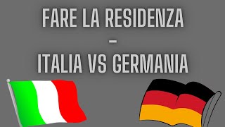 ITALIA E GERMANIA DIFFERENZA NEL FARE LA RESIDENZAANMELDUNG 🇮🇹🇩🇪 [upl. by Us776]