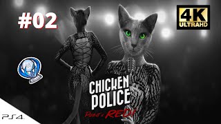 CHICKEN POLICE Paint it RED PS4 Guía Español Capitulo 01 Detour 22 🏆PLATINO🏆 [upl. by Kalli]