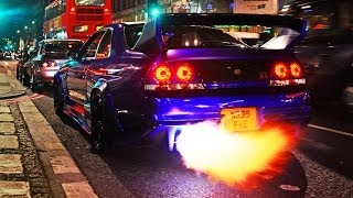 Nissan Skyline GTR sets off shop alarm [upl. by Hogan315]