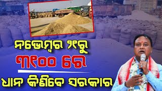 dhana msp increase in odishadhanamandi token onlinetoday odia newstech gklpn official [upl. by Yrogiarc]