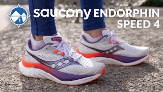 Saucony Endorphin Speed 4 Review  Bringing Back the Speed [upl. by Jacobba172]