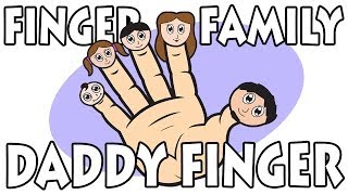 The Finger Family  Daddy Finger Song  Nursery Rhymes with Lyrics [upl. by Chladek570]