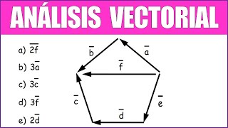 HALLAR EL VECTOR RESULTANTE  ANÁLISIS DIMENSIONAL [upl. by Nadaha]