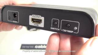 Conversor de euroconector a HDMI ScartH a HDMIA distribuido por CABLEMATIC ® [upl. by Steffin]