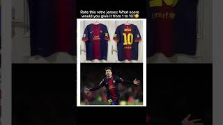 Barcelona 201213Home Retro Jersey football jersey soccer classicfootballshirts footballjersey [upl. by Baxie]