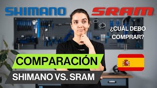 Shimano vs SRAM  La descripción definitiva de la comparación [upl. by Bradeord]