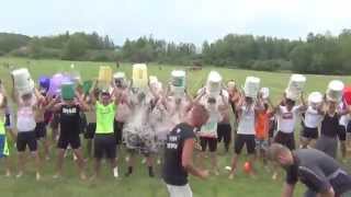 Marshfield Tiger Football Team Ice Bucket Challenge [upl. by Belda]