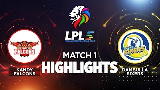 Lanka Premier League Highlights  Shanakas allround show wins it for Kandy  LPLOnStar [upl. by Nnahgiel]