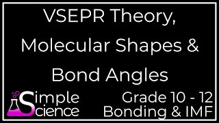 VSEPR Theory Molecular Shapes and Bond Angles [upl. by Yeltsew]