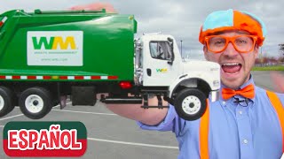 Blippi Explora el Camión de Basura  Aprende Sobre el Reciclaje  Videos Educativos para Niños [upl. by Thormora340]