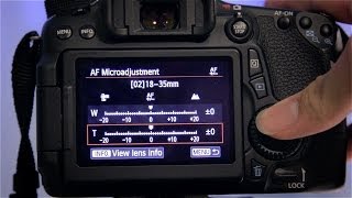 How to perform AF Microadjustment [upl. by Casie76]