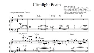 Ultralight Beam  Kanye West Sheet Music and Midi Download [upl. by Esta]