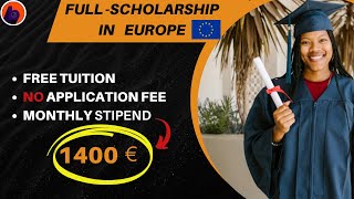 Erasmus Mundus Full Scholarship in Europe  Stipend 1400 € month [upl. by Lau308]