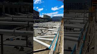 Construction site in Geneva Switzerland 🇨🇭 [upl. by Mide]