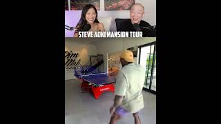 Steve Aoki Vegas Mansion Tour Shorts  Part 2 Reaction [upl. by Jeffie]