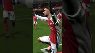 Havertz Goal Vs Leicester arsenal fifa efootball viralvideo pes [upl. by Llerryt]