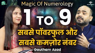 Numbers 1 TO 9 Strengths and Weaknesses Revealed । Numerology Basics Masterclass । Gautham Azad [upl. by Draner]