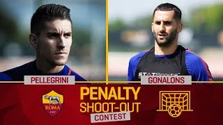 AS Roma Penalty Contest Gonalons v Pellegrini Semifinal 1 [upl. by Evelin]