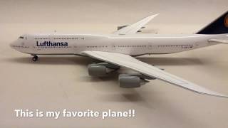 Lufthansa B7478 Herpa Wings 1200 Review [upl. by Nowd]