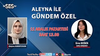 Genç Girişimci Erva Beğen Aleyna ile Gündem Özelde girişimciliğe dair tecrübelerini aktarıyor [upl. by Nino481]