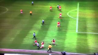 Newcastle vs Benfica  Goal of Cissé  11042013 [upl. by Higley]