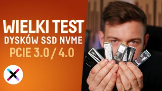 WIELKI TEST DYSKÓW SSD NVME  Porównanie 11 szybkich modeli PCIE X3X4 PROMOCJA 🤑 [upl. by Hayashi]