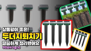 두더지퇴치기 이거 하나면 끝 2024년 역대급 가성비 인기있는 베스트 Top10 리뷰 [upl. by Sirromad]