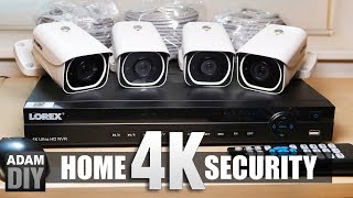 4K Home Security Camera Review  Lorex System [upl. by Angid]