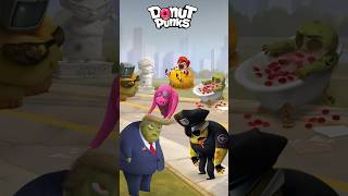 When the world ends but you’re still late for work🧟‍♂️ donutpunks mobilegame zombie monday [upl. by Emelun]