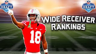 2024 NFL Draft Wide Receiver Rankings [upl. by Selia]