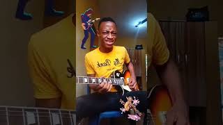 Rema Soundgasm  Guitar Cover guitarcover shorts afrobeats [upl. by Modnar]