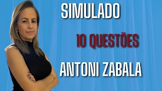 Simulado Antoni Zabala [upl. by Laniger]