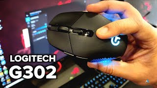 Logitech G302 Daedalus Prime Moba Gaming Mouse REVIEW and UNBOXING [upl. by Innad]