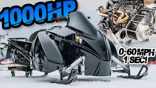 1000HP Snowmobile 160MPH in 3 Seconds Worlds FASTEST Snowmobiles [upl. by Eiramasil36]