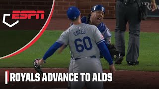 Royals final out vs Orioles to advance to ALDS  ESPN MLB [upl. by Tudor845]