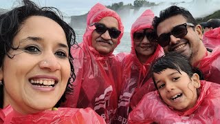 Niagara Falls Cruise Ride  Hornblower Boat Tour  Hindi Vlog [upl. by Rhoads]