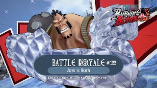 Battle Royale 122  BLU Diamond  Jozu vs Moria  One Piece  Burning Blood [upl. by Hamimej601]