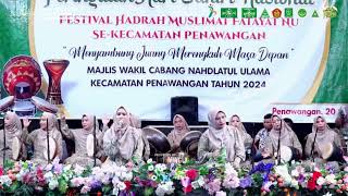 JUARA 1  AL  AZHAR DESA PULUTAN  FESTIVAL HADROH PENAWANGAN 2024 [upl. by Ahsiuqet]