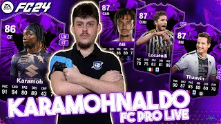 REVIEW KARAMOH LOCATELLI DELE ALLI E THAUVIN FC PRO LIVE  IL SANTU FUTUNIVERSE [upl. by Machute678]